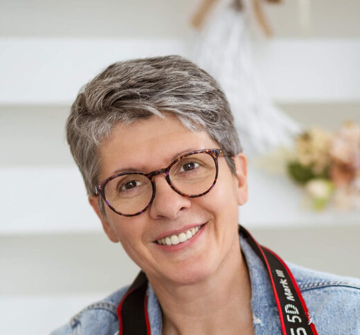 Marcela Kramářová s fotoaparátem