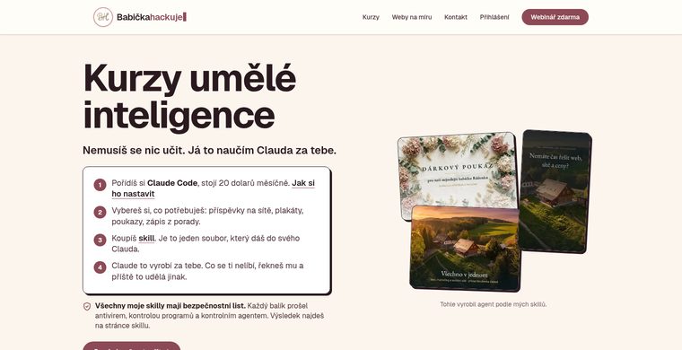 Web Babička hackuje